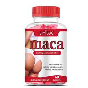 Nuevo listado de gomitas de raíz de maca para adultos, suplementos de hierbas para apoyar el equilibrio energético y hormonal, producto de belleza para mujeres - Product Image 1