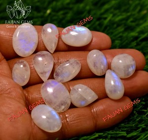 Piedra lunar, piedras preciosas sueltas, fabricación de joyas, piedras preciosas 100% naturales de alta calidad, piedras preciosas naturales, piedra única - Product Image 3