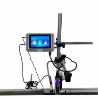 Machine d'impression jet d'encre thermique TIJ industrielle pour le codage de la date et des codes-barres sur les lignes de production en usine alimentaire