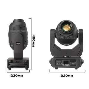 Luci di testa mobile 250W Led Dmx dj illuminazione ibrido fascio Spot Wash 3-in-1 luce di testa mobile per matrimonio in discoteca - Product Image 3