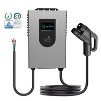 Cargador rápido de CC 7KW CCS2 Estación de carga de vehículos eléctricos montada en la pared