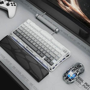 GravaStar Mercury K1 & K1 Pro 75% Mechanical Keyboard 82 Keys RGB Backlit Hot Swap <b>USB</b> 2.4G <b>Type</b>-<b>C</b> Gaming Keyboard - Product Image 1