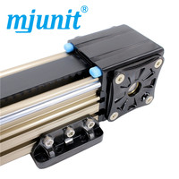 Module de glissière linéaire Mjunit, guide de déplacement pour porte cachée, porte de démonstration d'écran TV, porte coulissante cachée pour écran LED