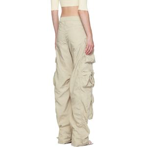 กางเกงคาร์โก้ผู้หญิงแบบซิป 100% โพลีเอสเตอร์ กระเป๋าหลายช่อง ทรงหลวม - Product Image 4