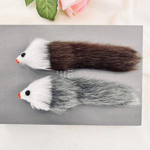 Interaktif kedi ve fare çiğnemek oyuncak sevimli küçük yumuşak simüle peluş <span class=keywords><strong>Pet</strong></span> Squeak oyuncak popüler ürünler çanta paketi - Product Image 3