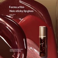Girlcult Lip Glaze & Gloss Effet Miroir Lèvres Repulpées et Lumineuses Rouge à Lèvres Série Classique Herbal Miao Witch Shanghai
