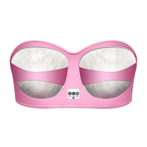 Masseur de poitrine électrique à vibration et chaleur, en silicone, MRT-21, rechargeable par USB, avec ventouses pour l'amélioration mammaire - Product Image 2