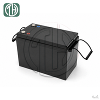Paket Baterai Lithium-ion 24V 100Ah 105Ah LiFePO4 Besi Fosfat Penyimpanan Energi Panel Surya Baterai Isi Ulang 24V LFP