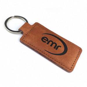 Personalized Laser Engraving Logo <b>Custom</b> Embroidered Keychain Faux PU Leather <b>Key</b> Chains Holder <b>Ring</b> <b>Custom</b> Car Keychain - Product Image 1
