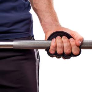 Gants d'entraînement en néoprène à demi-doigts pour <span class=keywords><strong>MMA</strong></span>, boxe, kickboxing, gym, fitness, musculation, protection antidérapante de la paume - Product Image 4