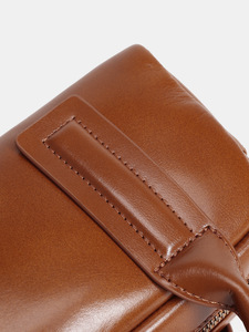 Top Selling High-end Hand Bag Boston Pillow Bag Vintage Single Shoulder Women Soft Leather Crossbody <b>Purse</b> - Product Image 3