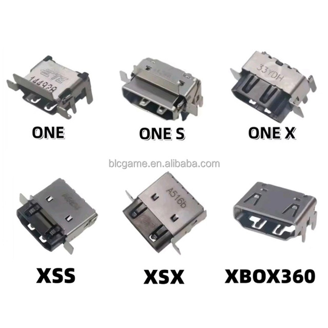 For XBOX One/One S/One X/XSS/XSX/360 Socket Plug Port Console HD Interface Connector Socket Jack for XBOX 360