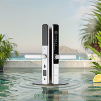 Serrure de porte intelligente étanche à empreinte digitale Tuya Wifi TTLock, entrée sans clé, pour maison et bureau