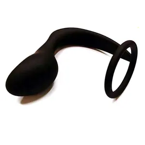 男性女性のための男性前立腺マッサージャー遅延コックリング自家製アナルバットプラグ