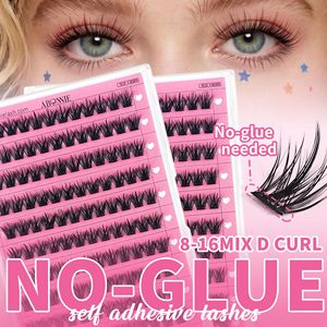 Abonie Faux Cils Auto-Adhésifs Sans Colle 8-16mm Courbure D Bande Invisible Cils Entiers - Product Image 1