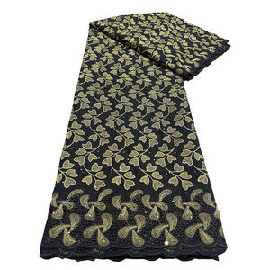 NI.AI最新2025瑞士薄纱蕾丝高品质非洲尼日利亚薄纱蕾丝面料棉蕾丝正式舞会礼服 - Product Image 2