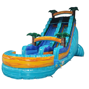 Cầu trượt phao ngoài trời cỡ lớn bán chạy nhất dành cho trẻ em, lâu đài phao ngoài trời, giải trí ngoài trời trên nước - Product Image 1