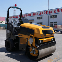 Compacteur pneumatique à direction articulée avec pneus en caoutchouc durables pour rouleaux compresseurs routiers