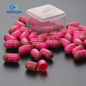 Wecaps güvenlik sert jelatin kapsüller boş sert kapsül hapları 00 # B boş kapsüller için ilaçlar - Product Image 5