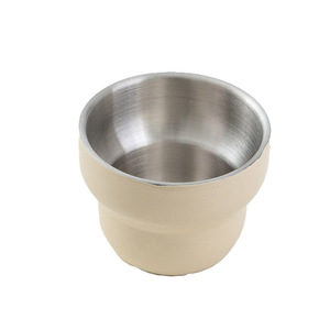 Taza de Acero Inoxidable con Forma de Calabaza, Color Blanco Lechoso, para Café o Té, Uso Doméstico - Product Image 2