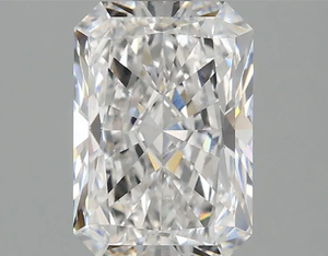 สร้อยคอจี้เพชรสีขาว2กะรัต VVS Radiant Cut สังเคราะห์ได้รับการรับรอง HPHT IGI - Product Image 1