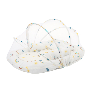Nido para Bebé en Oferta, Cuna de Algodón Orgánico, Juego de Ropa de Cama para Dormir, Cuna para Bebé con Mosquitero - Product Image 2