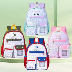 Sesame Baby Cartoon Schoolbag 13 Inches Lightweight Breathable For Kindergarten Children 2-6 Years Unisex - Product Image 1