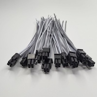 Faisceau de câblage personnalisé Molex 4 6 8 broches câble Mini-Fit connecteur 5557-04R-400 UL1007 assemblage de câble pour câble d'alimentation CPU ATX