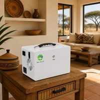 Centrale Électrique d'Urgence XDQ Pioneer1-500 1kWh, Batterie LiFePO4 314Ah, Générateur Solaire 500W, Onduleur à Onde Sinusoïdale Pure MPPT pour la Maison