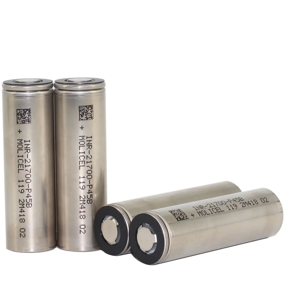 Molicel 3.6 21700 P45B INR21700-P45B 4500mAh Molicell P45B Max batterie à décharge 45a pour Mech Mod