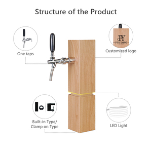 Nuovo in acciaio inox One Tap <span class=keywords><strong>birra</strong></span> <span class=keywords><strong>birra</strong></span> alla spina macchina per <span class=keywords><strong>la</strong></span> <span class=keywords><strong>birra</strong></span> Kegerator colonna singolo rubinetto distributore di bevande per <span class=keywords><strong>la</strong></span> vendita - Product Image 2