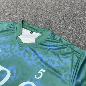 Camisetas de fútbol para hombre de manga larga con sublimación cómoda de diseño personalizado - Product Image 5