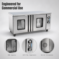 Armoire de désinfection à haute température à commande micro-ordinateurisée automatique pour la stérilisation des vaisselles de cuisine commerciale