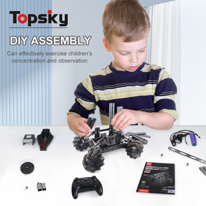 High Quality <strong>DIY</strong> Remote Control Alloy Mechanical Arm <strong>RC</strong> <strong>Car</strong> <strong>Kit</strong> Metal Vehicle Toys Kids' Science Projects Engineering Adventures - Product Image 5