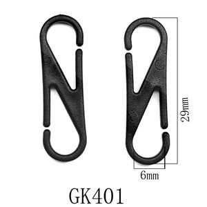 Clip a scatto gancio a molla in plastica copertura per il viso fibbia per fascia antivento fai da te - Product Image 1