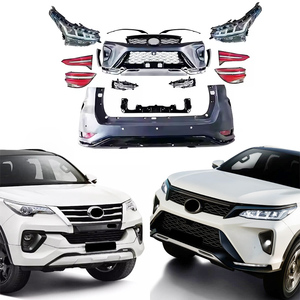 Kit carrosserie pour Fortuner, pour modèles anciens et nouveaux 2015, pare-chocs avant et arrière, phares, feux arrière, accessoires en PP - Product Image 2