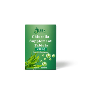 Comprimés de Chlorelle à Forte Demande : Alpha Carotène, Glucides Totalisés, Peut Soutenir le Système Digestif, Vitamine A - Product Image 1