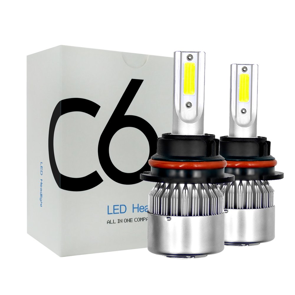 Wholesale Price High Low Beam C6 LED Headlight 72W 7200LM