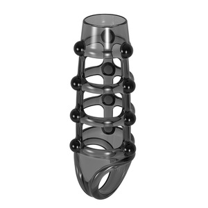 Secret Love Dragon Bone Set Translucent Black <b>TPE</b> Penis Ring For Sexual Pleasure Adult Use - Product Image 2