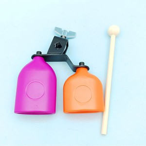 Instrumentos de Percusión Orff para Niños al por Mayor: Campanas de Vaca Coloridas, Bloques de Ritmo Educativos de Plástico, Claquetas Cuadradas para Niños - Product Image 2