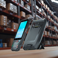 PDA portable Android 10.0 3G RAM 32G ROM 5 pouces Touch 2D Barcode Scanner Wifi sans fil pour Bluetooth GPS IP65 Rugged CPU NFC