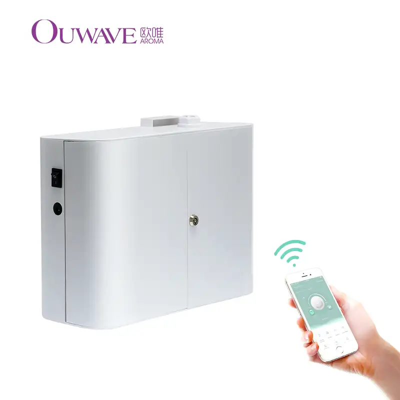 Ouwave المبيعات الساخنة الكهربائية رائحة رائحة موزع الهواء OS-5 جدب العطر آلة
