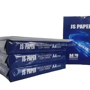 Produsen kertas cetak A4 keras 75gsm 80gsm keras draf kertas cetak putih ganda Printer kantor kertas salinan