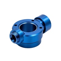 Pièces en aluminium anodisé usinées CNC personnalisées de précision avec gravure laser Services d'usinage CNC professionnels