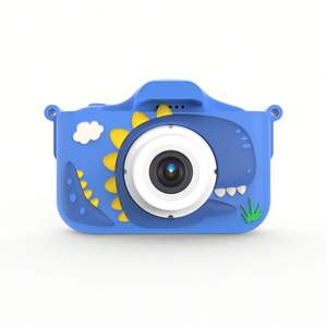 Cámara de Juguete de Dinosaurio para Niños, Pantalla IPS de 2.0 Pulgadas, Grabación de Ángulo Amplio de 180°, Material ABS, Regalo de Cumpleaños de Dibujos Animados para Niños - Product Image 3