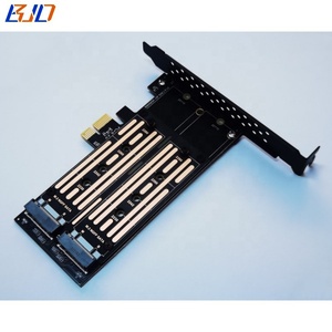 <span class=keywords><strong>PCI</strong></span> Express <span class=keywords><strong>PCI</strong></span>-<span class=keywords><strong>E</strong></span> 3.0 1x để Dual M.2 NGFF b-key chuyển đổi Adapter thẻ cho 2280 22110 M2 <span class=keywords><strong>SATA</strong></span> <span class=keywords><strong>SSD</strong></span> trong kho - Product Image 4