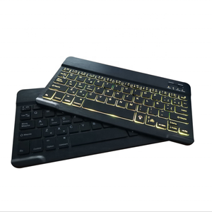 Retroiluminado laptop sem fio bluetooth, teclado para ipad mini 7 8 polegada tablet pc