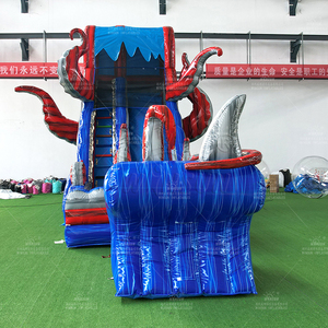 WINSUN Monstre Marin Géant Gonflable Toboggan Aquatique Château Gonflable Commercial pour Enfants Location Événementielle - Product Image 6