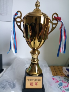 2024 tùy chỉnh Đặc biệt logo Champion Cup bóng chuyền bóng rổ bóng đá Trophy kẽm đồng minh Trophy cup - Product Image 5