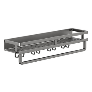 Étagère de rangement de cuisine transfrontalière épaissie, porte-épices, étagère murale sans perçage, multifonctionnelle pour usage domestique. - Product Image 3